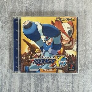 Rockman X5 Playstation 1 Japanese Import PS Mega Man PS1 Japan Canadian Seller